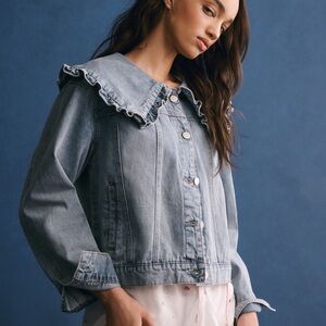 Anthro Mable Denim Jean Jacket